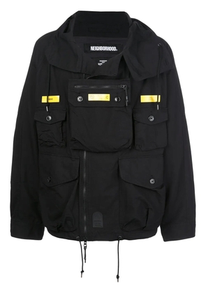 Neighborhood tactical multi-pocket jacket - Black