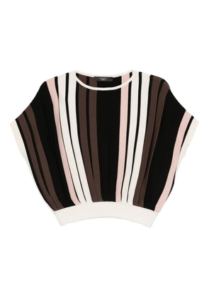 Weekend Max Mara striped batwing top - Black