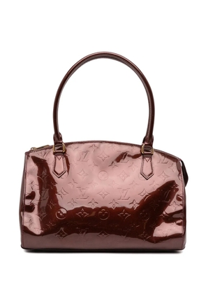 Louis Vuitton Pre-Owned 2010 Monogram Vernis Sherwood GM handbag - Red