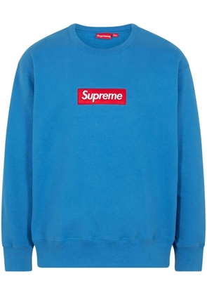 Supreme Box Logo crew-neck sweashirt - Blue