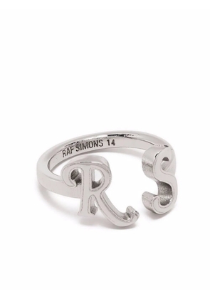 Raf Simons RS brass ring - Silver
