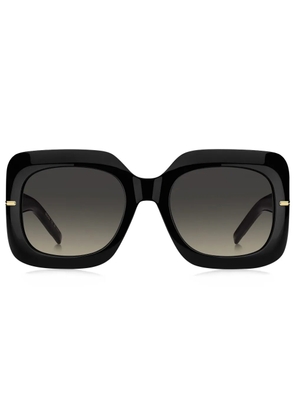 BOSS logo-embossed sunglasses - Black