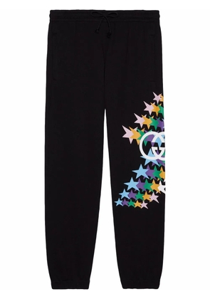 Gucci star-print track pants - Black