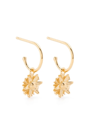 Wouters & Hendrix Daisy hoop earrings - Gold