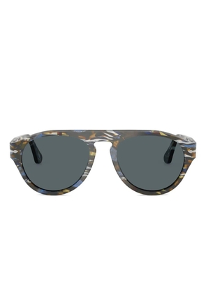 Persol pilot-frame sunglasses - Black