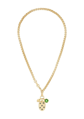 Roxanne Assoulin sapphire-pendant necklace - Gold
