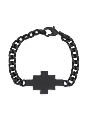 COUNTY OF MILAN chain-link cross bracelet - Black