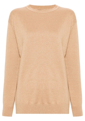 Fabiana Filippi lurex-embellished jumper - Neutrals