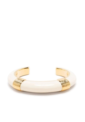 Aurelie Bidermann panelled cuff bracelet - Gold
