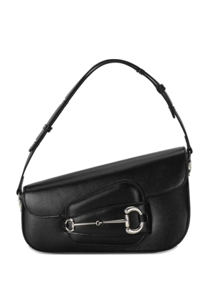Gucci horsebit-detail shoulder bag - Black