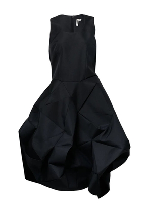 Comme Des Garçons structural midi dress - Black