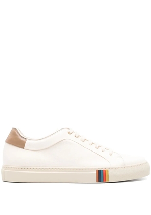 Paul Smith Basso leather sneakers - White