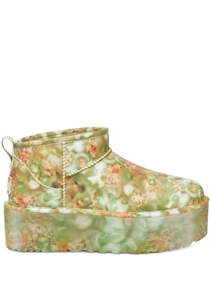 UGG Ultra Mini Platform boots - Green