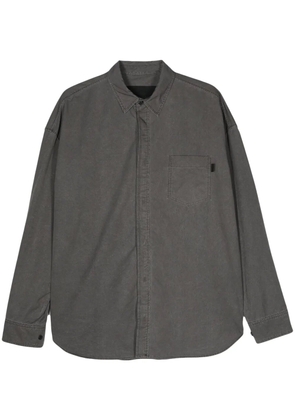 Juun.J dyed taffeta shirt - Grey