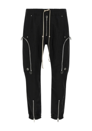 Rick Owens cargo zip-detail trousers - Black