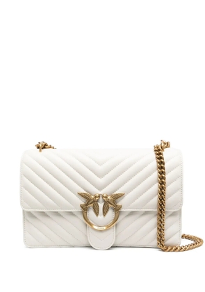 PINKO Love One Classic crossbody bag - Neutrals