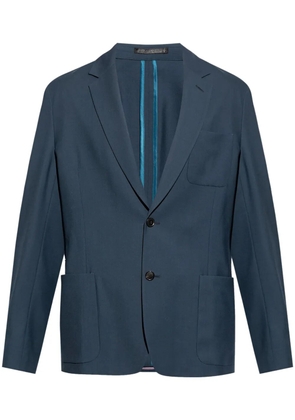 Paul Smith single-breasted wool blazer - Blue