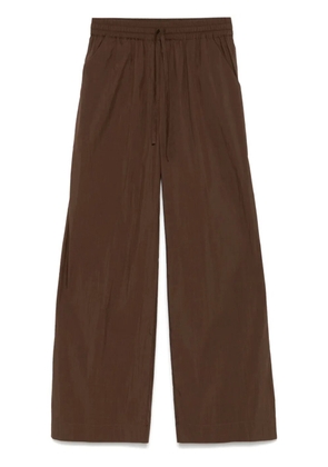 P.A.R.O.S.H. poplin trousers - Brown
