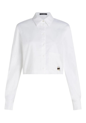 Karl Lagerfeld Ikon oxford shirt - White
