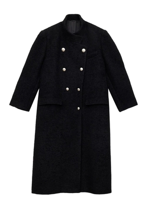 ISABEL MARANT Giusa double-breasted coat - Black