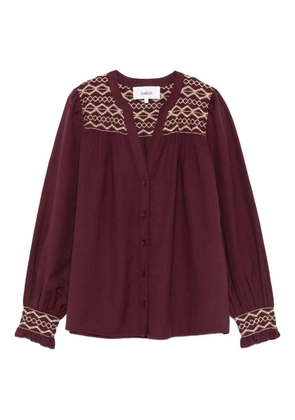 Ba&Sh Samantha embroidered long-sleeve shirt