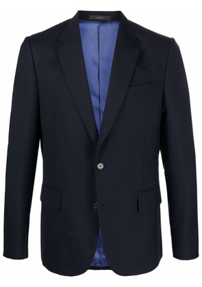 Paul Smith single-breasted wool blazer - Blue