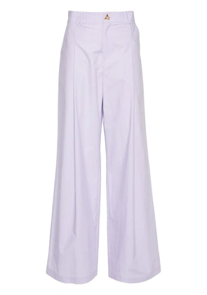 AERON Wellen poplin palazzo pants - Purple