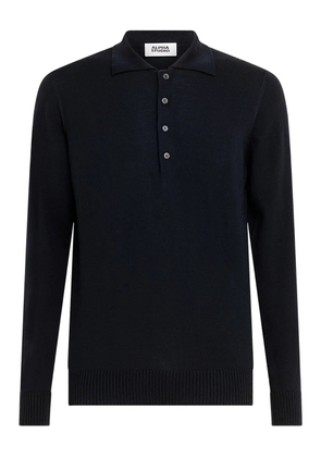 Alpha Industries buttoned polo shirt - Blue