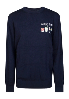 MC2 Saint Barth Heron Light embroidered sweater - Blue