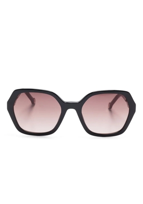 Carolina Herrera hexagonal-frame sunglasses - Black