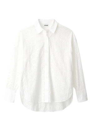 STAUD Colton shirt - White