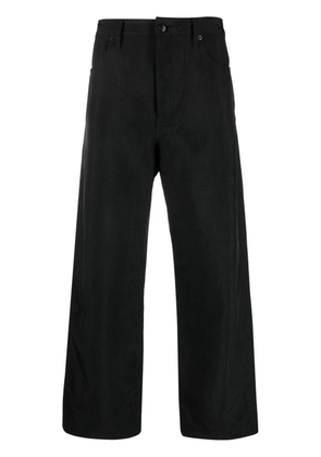 Eckhaus Latta Husk cropped trousers - Black