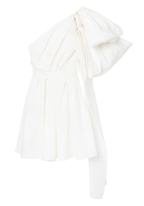Carolina Herrera draped bow-detail dress - White