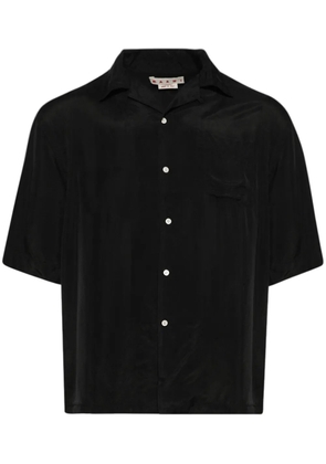 Marni Cuban-collar shirt - Black