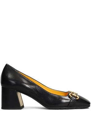 mara bini 60mm leather pumps - Black
