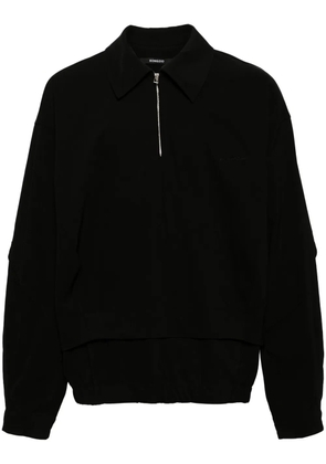SONGZIO Underart layered polo shirt - Black