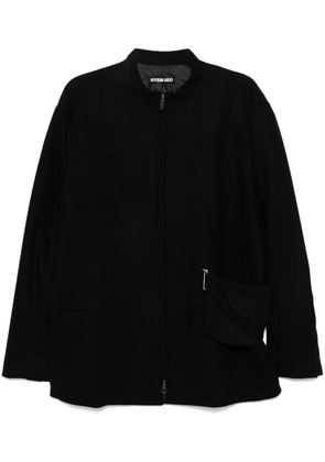 Hyein Seo suit jacket with waist bag - Black