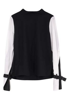 ixos pinstripe buckle shirt - Black