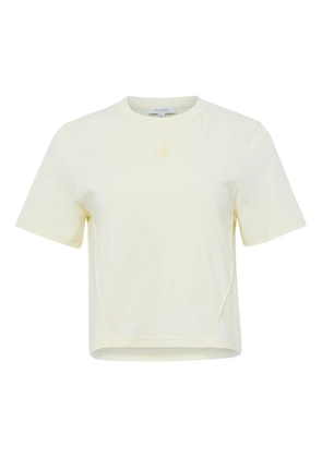 JW Anderson logo-embroidered T-shirt - Yellow