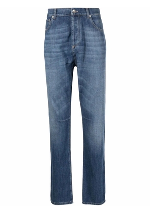 Brunello Cucinelli light-wash straight-leg jeans - Blue
