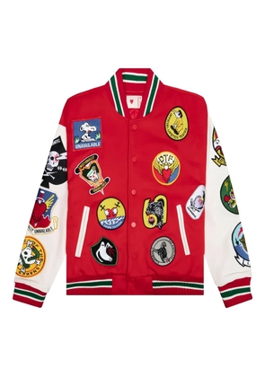 Emotionally Unavailable embroidered-patches bomber jacket