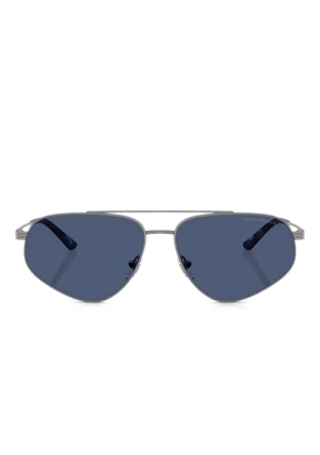 Emporio Armani pilot-frame sunglasses - Silver