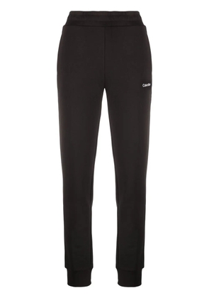 Calvin Klein logo-print track pants - Black