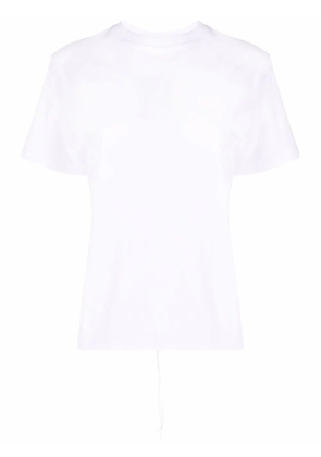 Cecilie Bahnsen cut-out rear-tie top - White