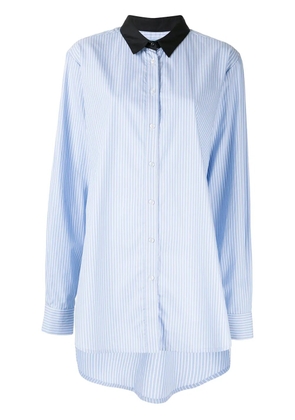 Macgraw Truth striped shirt - Blue