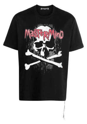 Mastermind Japan graphic-print cotton T-shirt - Black