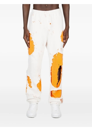 Liberal Youth Ministry distressed panelled trousers - White