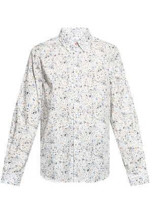 PS Paul Smith abstract-print shirt - White