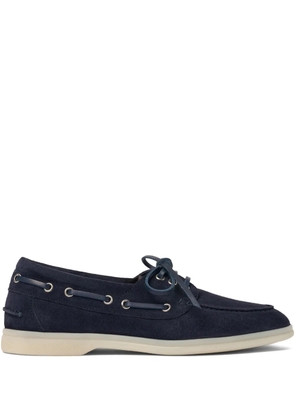 Scarosso Lia boat shoes - Blue