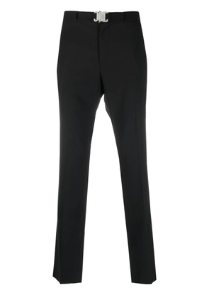 1017 ALYX 9SM clip-buckle straight leg trousers - Black